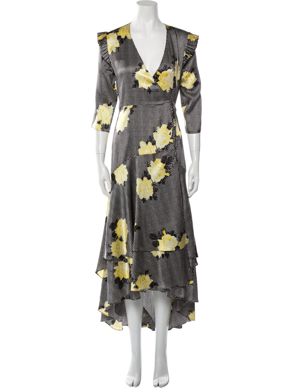 Ganni Silk Long Dress - image 1