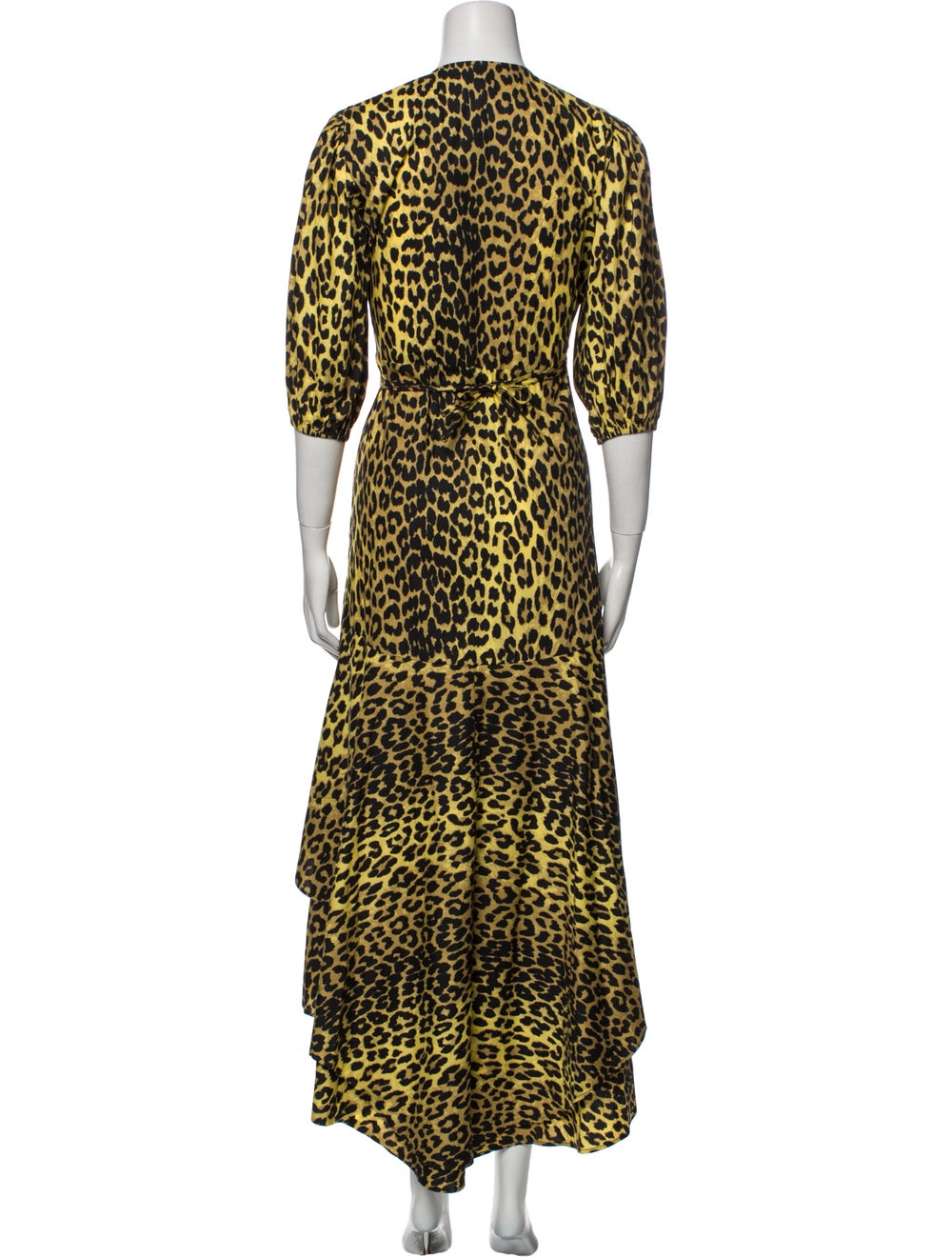 Ganni Animal Print Long Dress w/ Tags - image 3