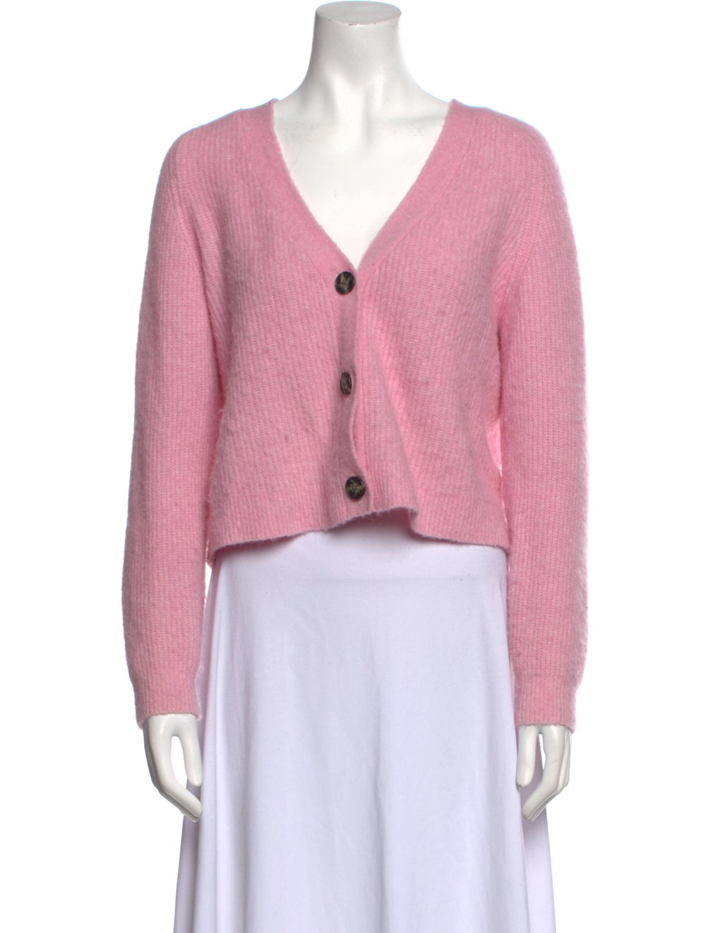 Ganni V-Neck Sweater - image 1
