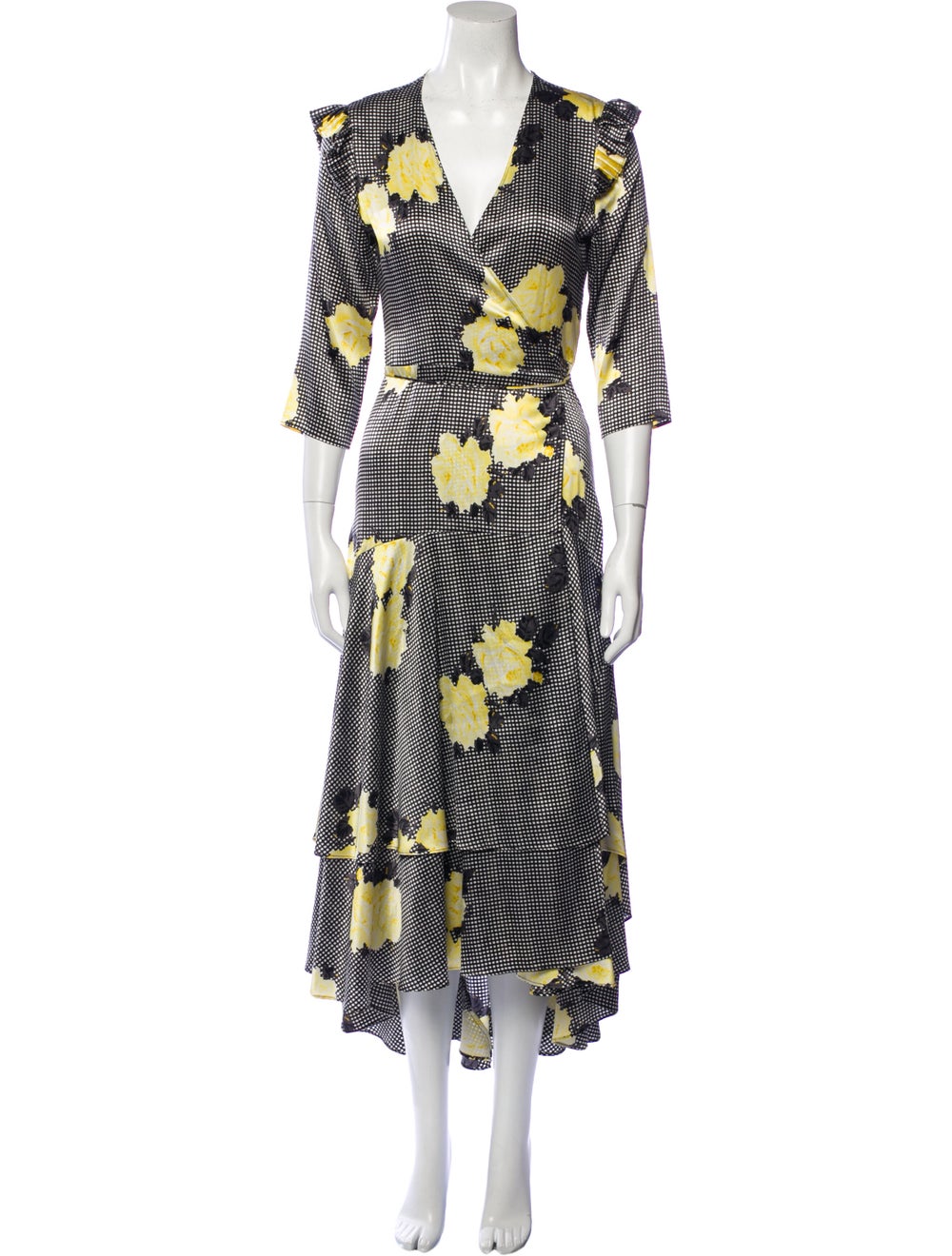 Ganni Silk Long Dress - image 1