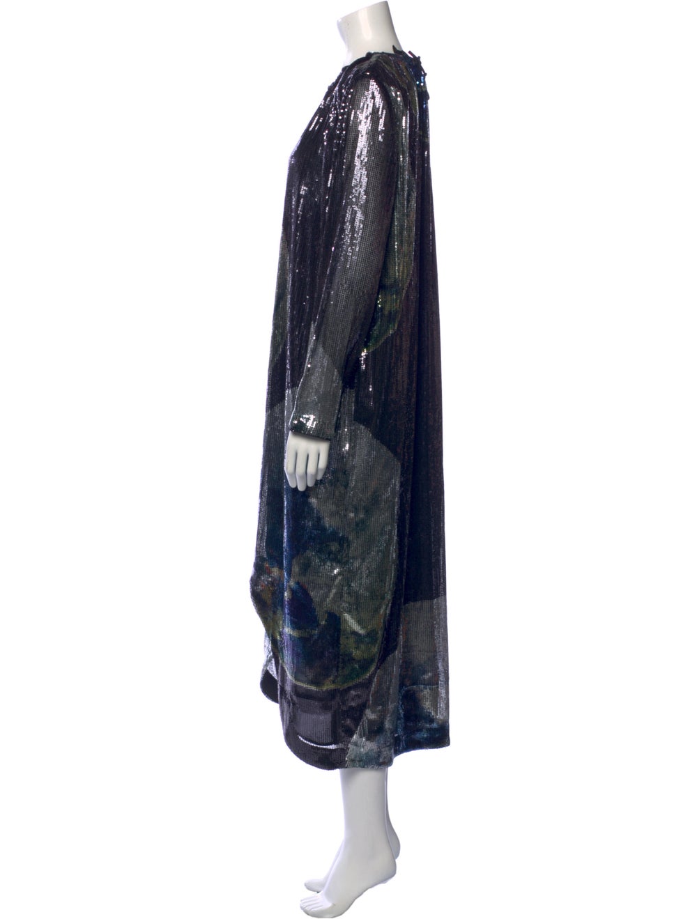Ganni Printed Long Dress - image 2