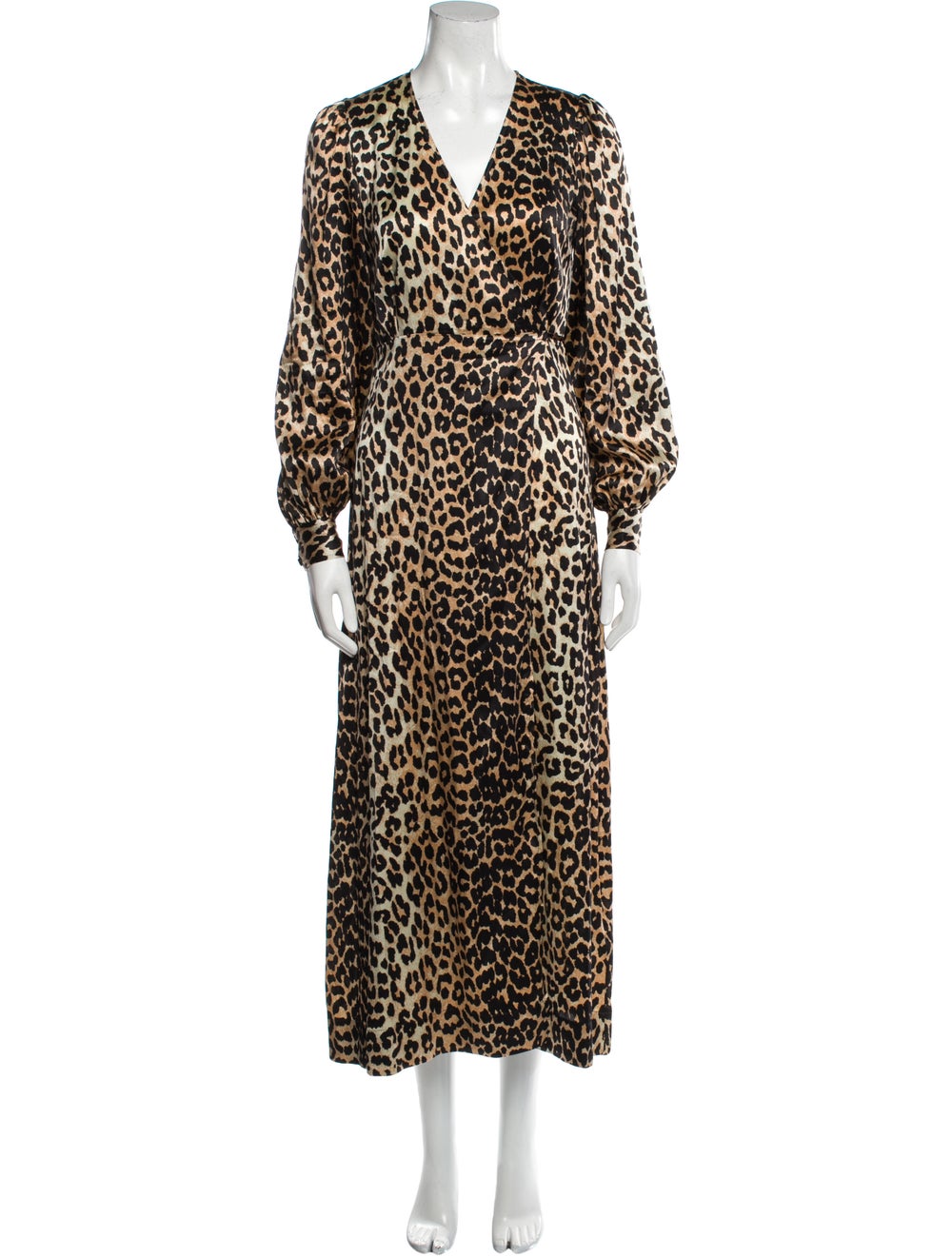 Ganni Silk Long Dress - image 1
