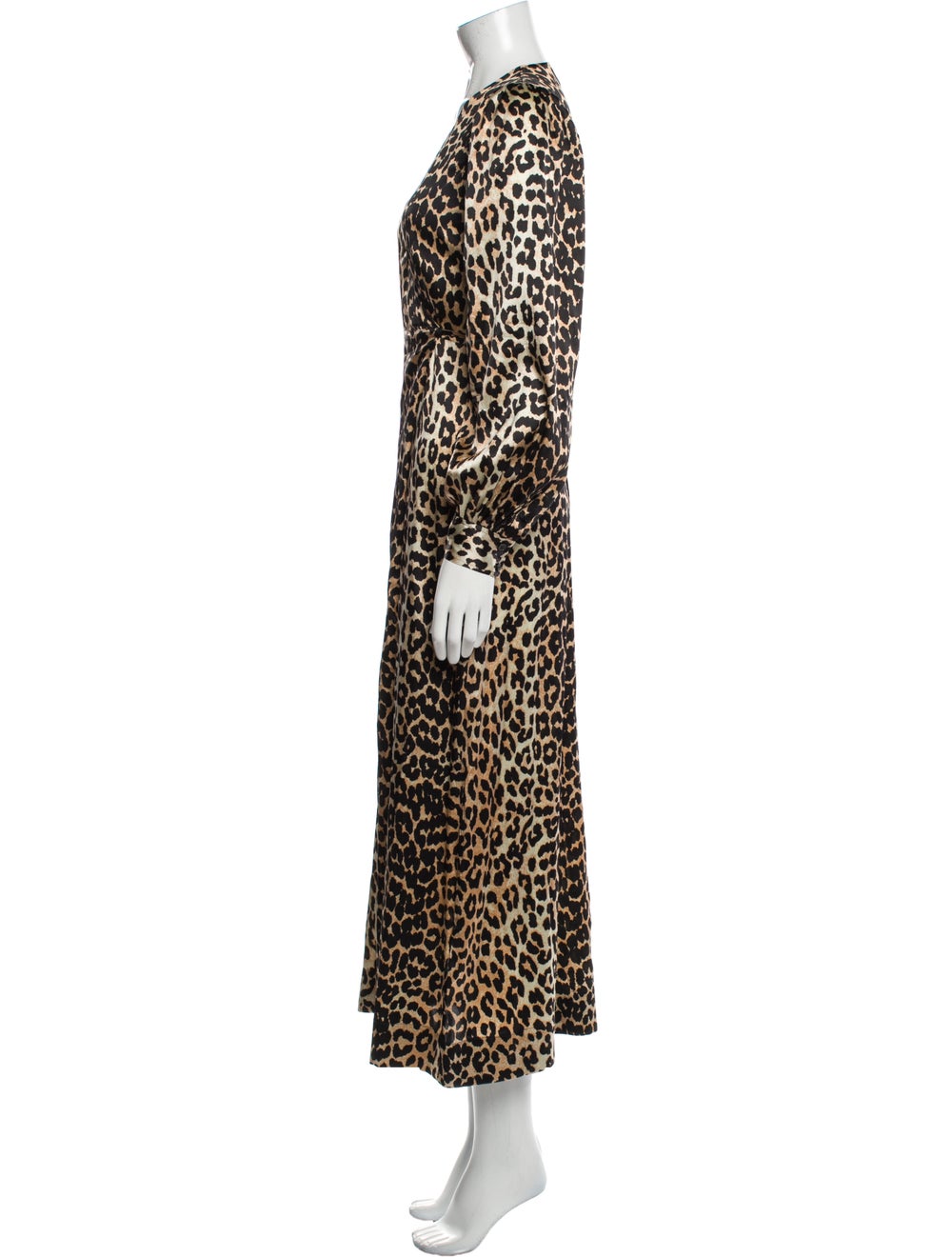 Ganni Silk Long Dress - image 2