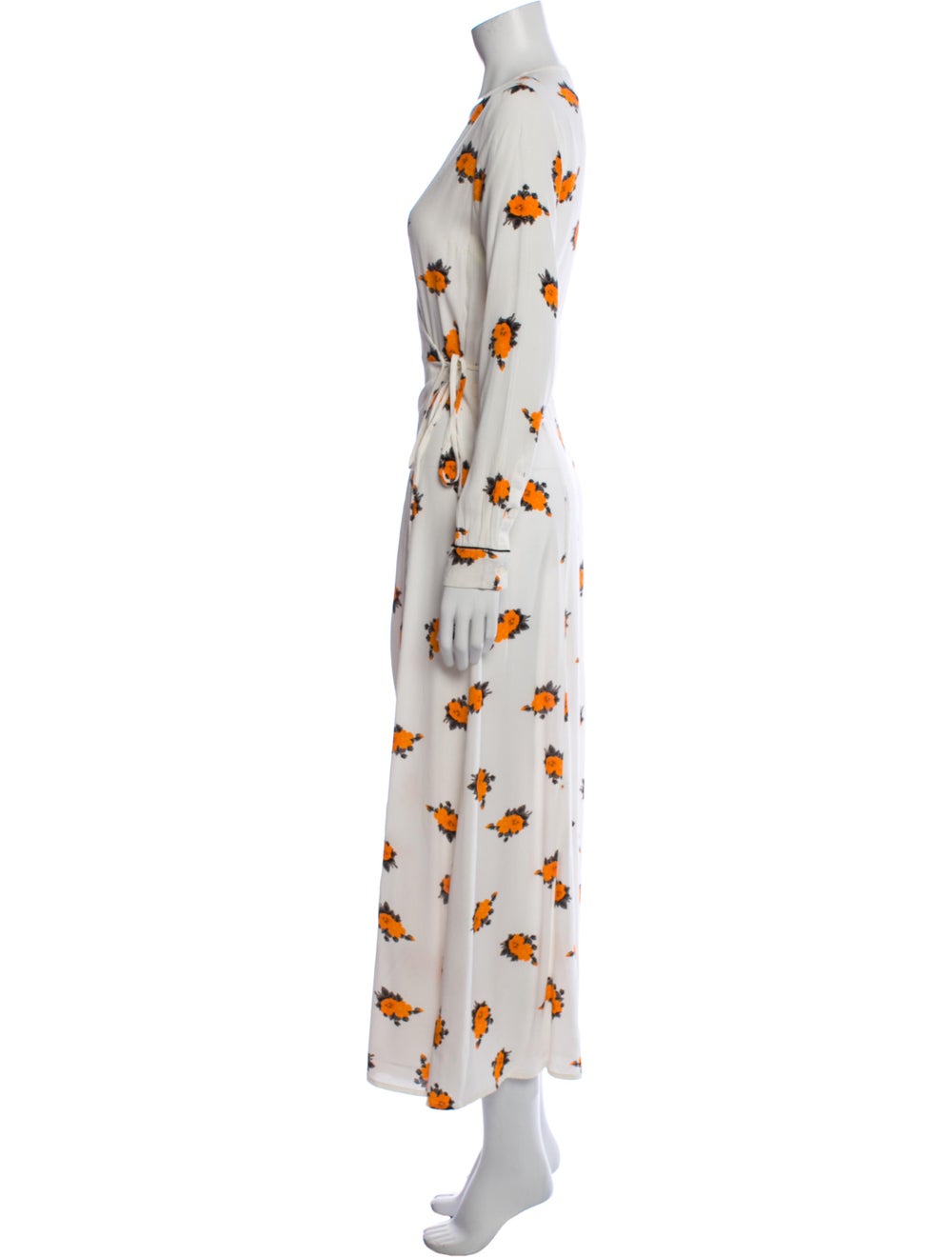 Ganni Floral Print Long Dress - image 2