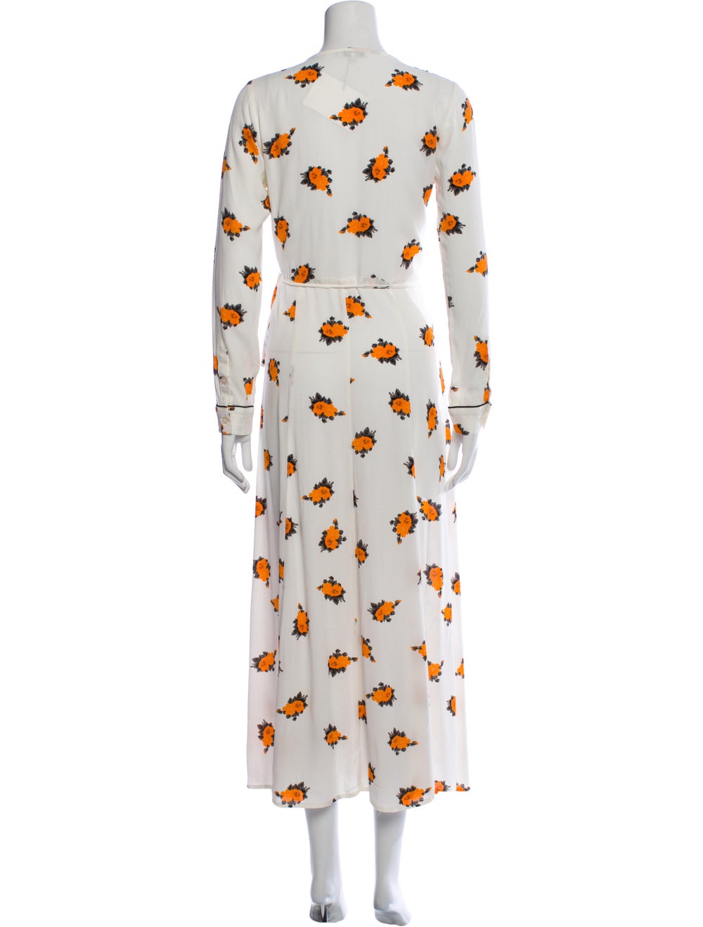 Ganni Floral Print Long Dress - image 3