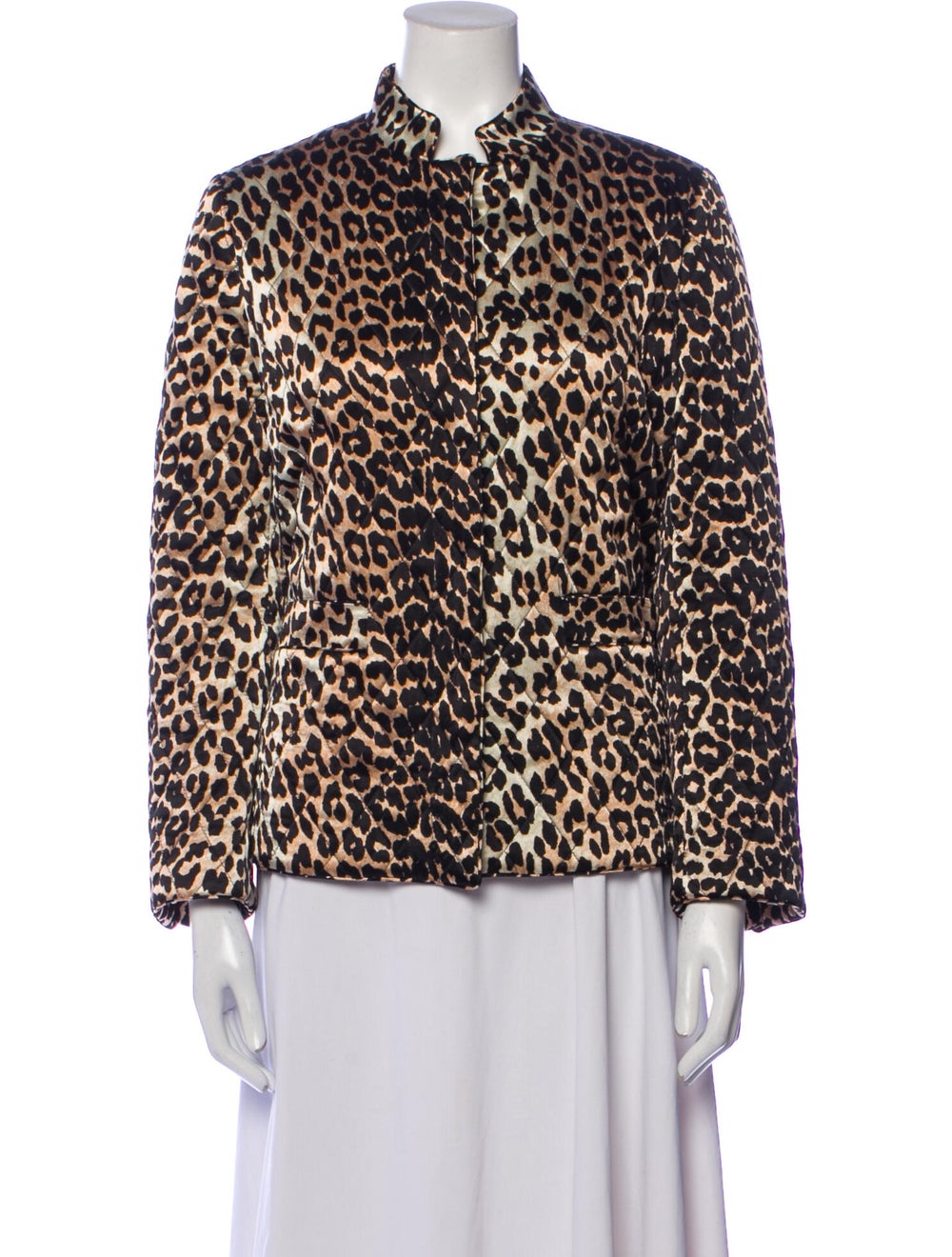 Ganni Animal Print Jacket - image 1