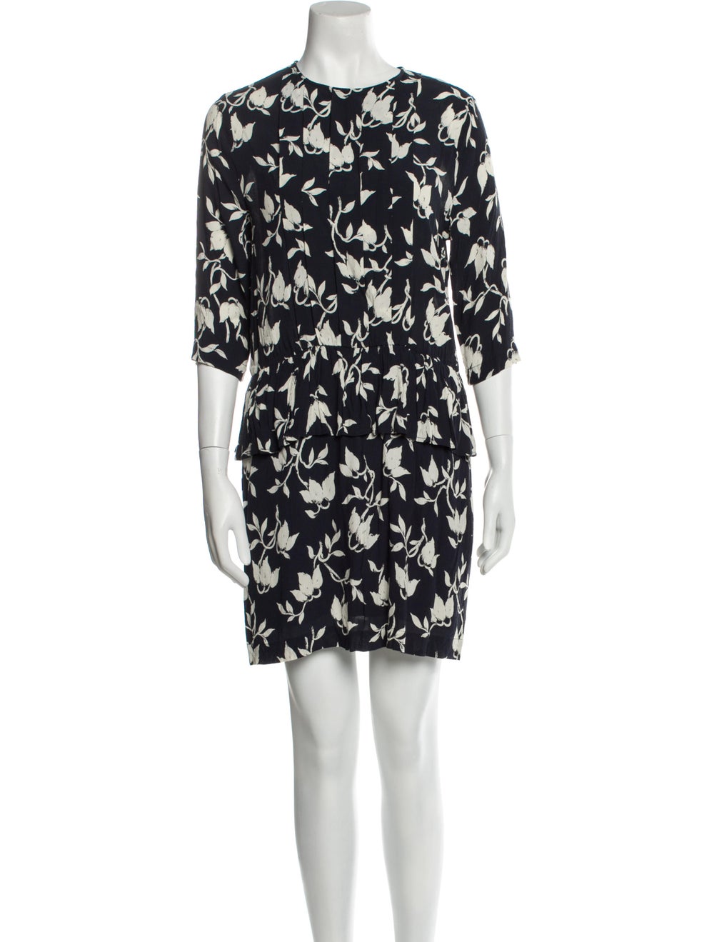 Ganni Printed Mini Dress - image 1
