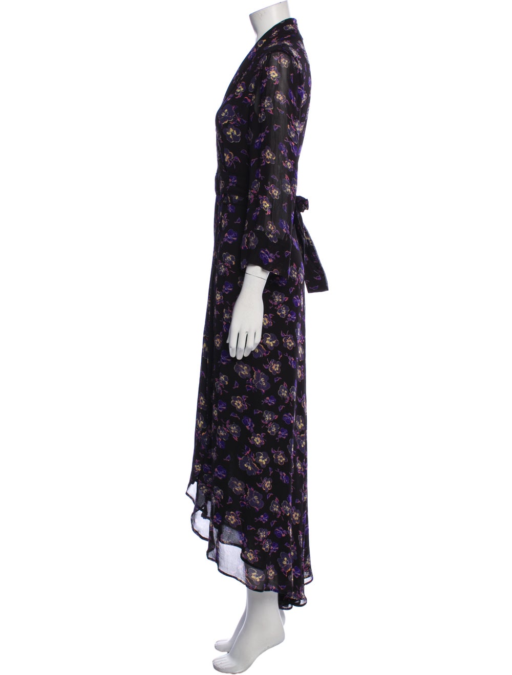 Ganni Floral Print Long Dress - image 2