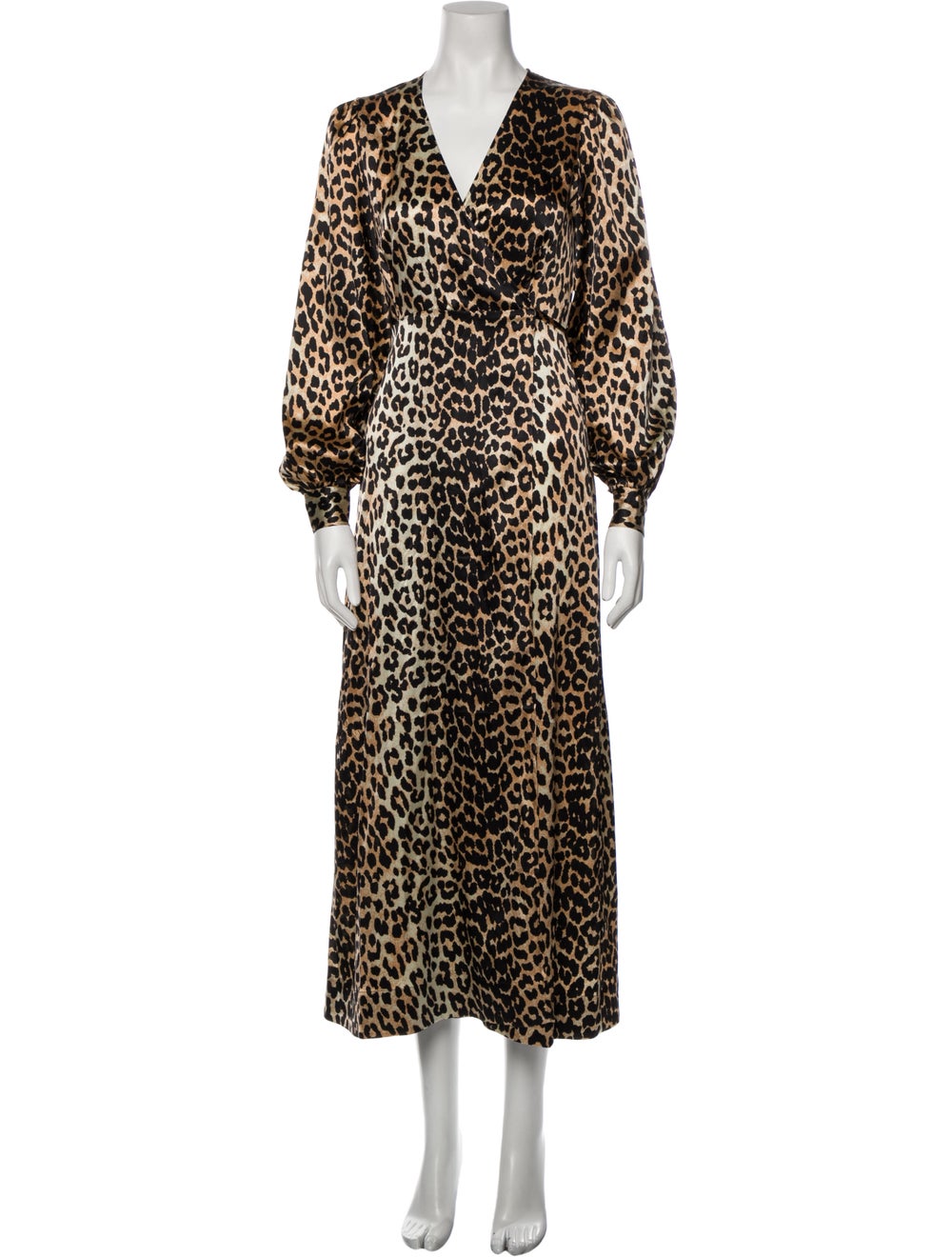 Ganni Silk Long Dress - image 1