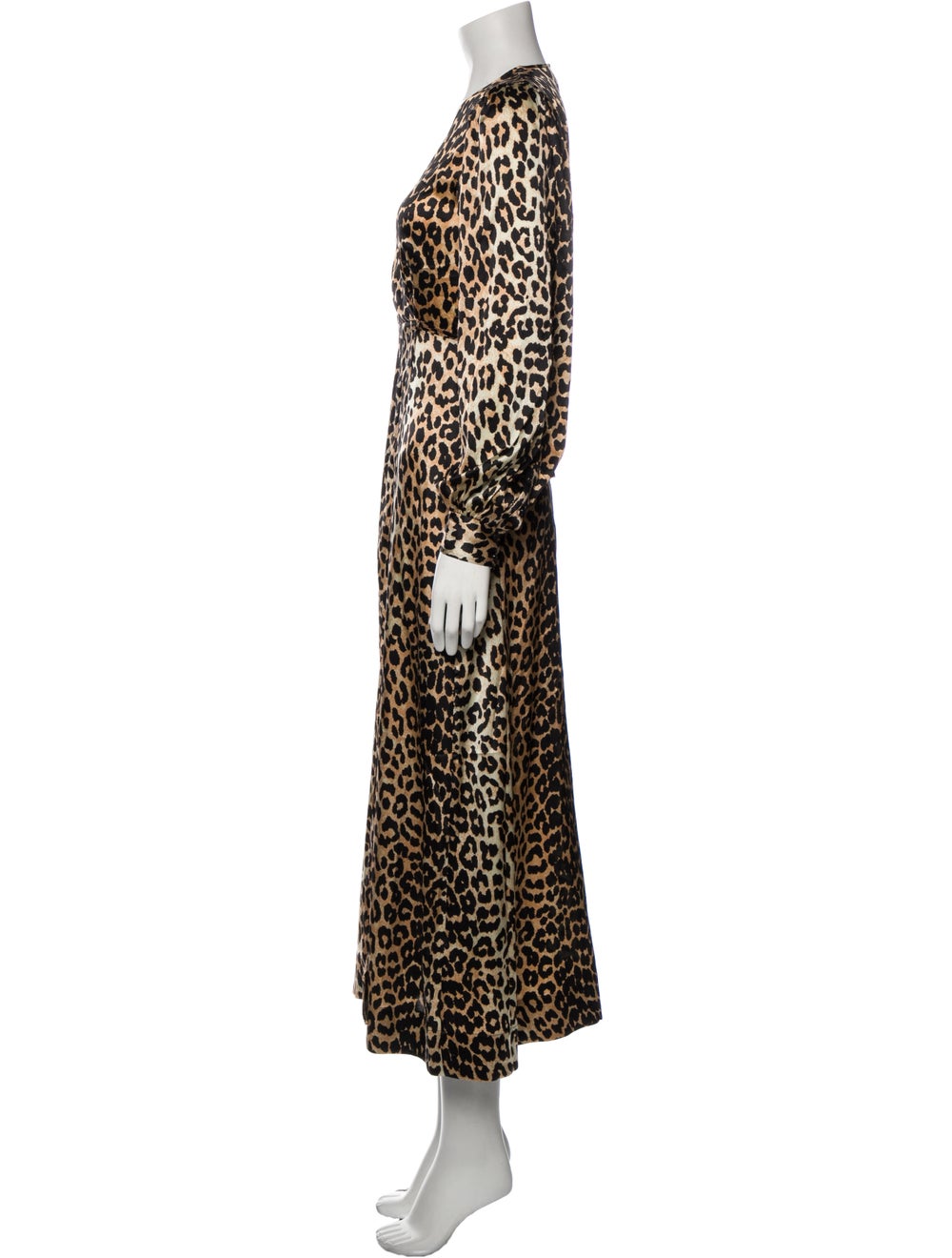 Ganni Silk Long Dress - image 2