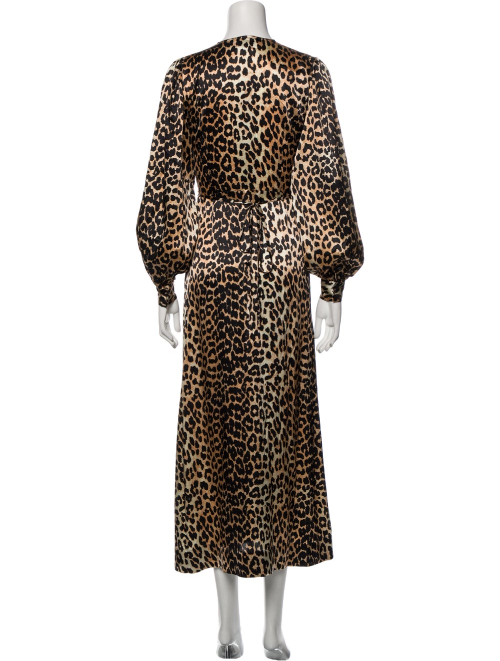 Ganni Silk Long Dress - image 3