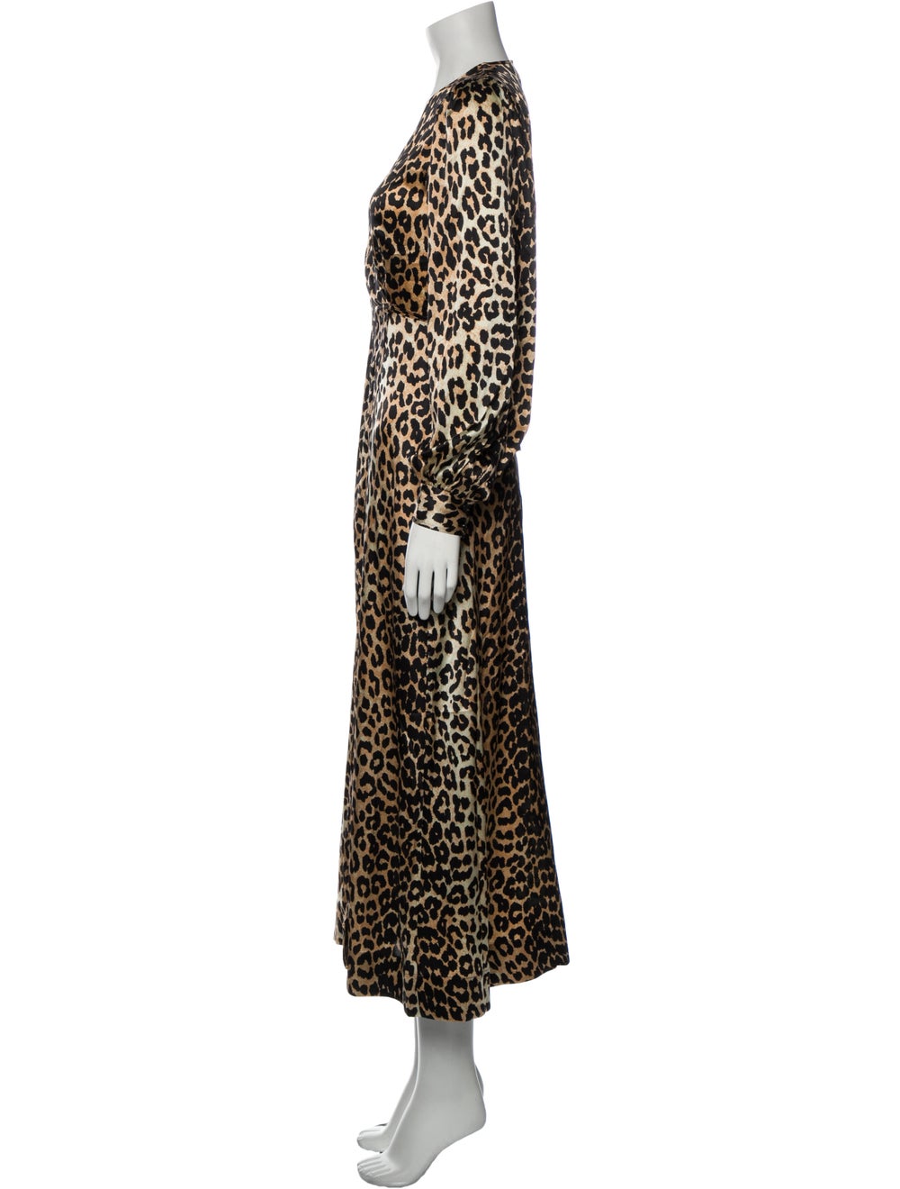 Ganni Silk Long Dress - image 5