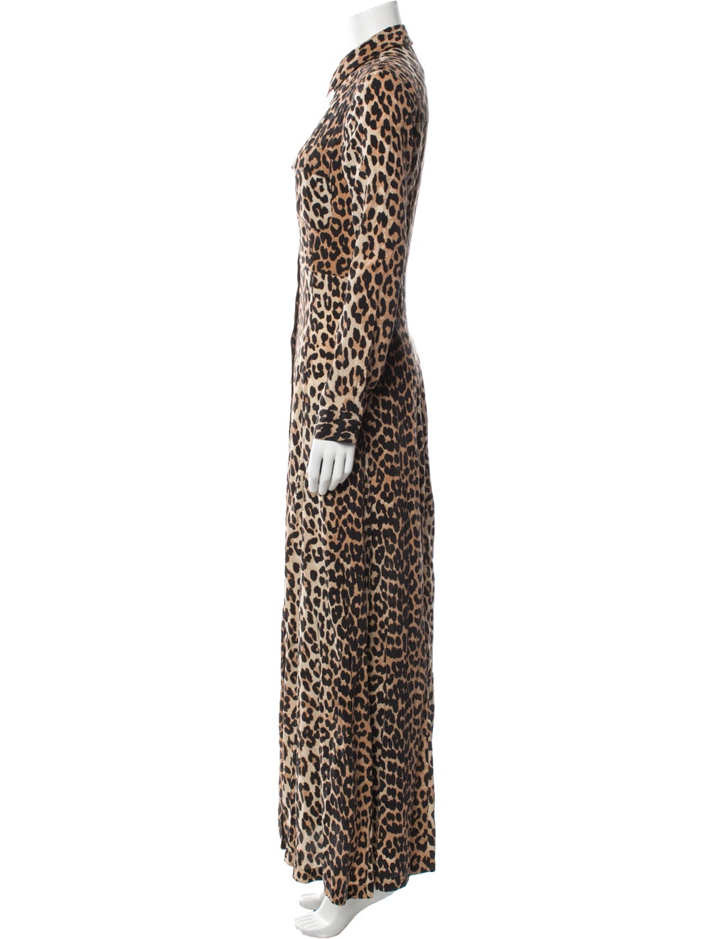 Ganni Silk Long Dress - image 2