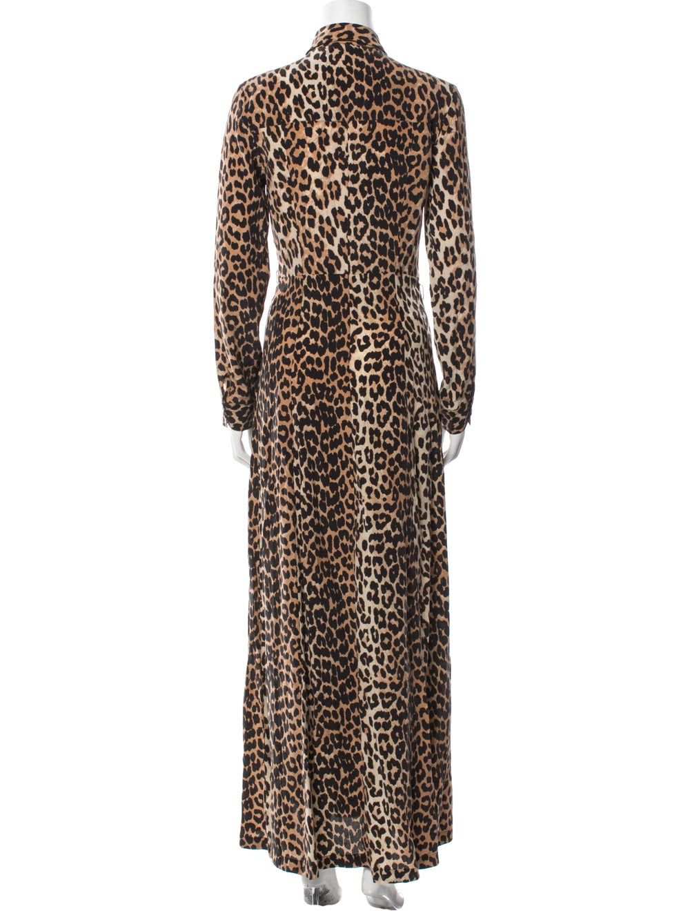 Ganni Silk Long Dress - image 3