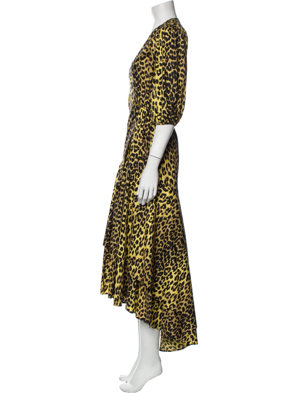 Ganni Animal Print Long Dress - image 2