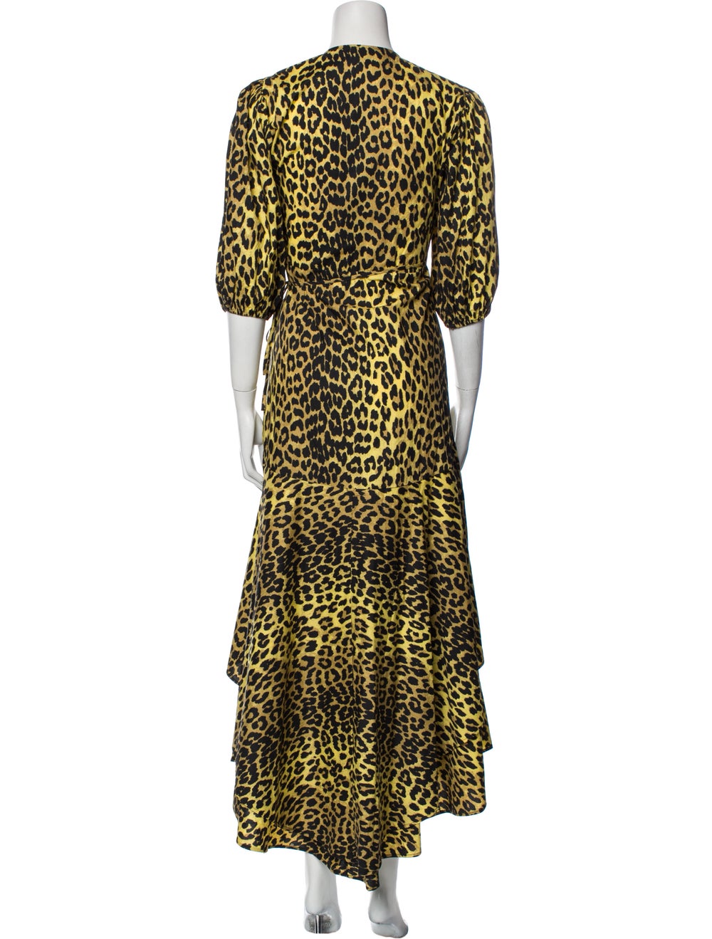 Ganni Animal Print Long Dress - image 3
