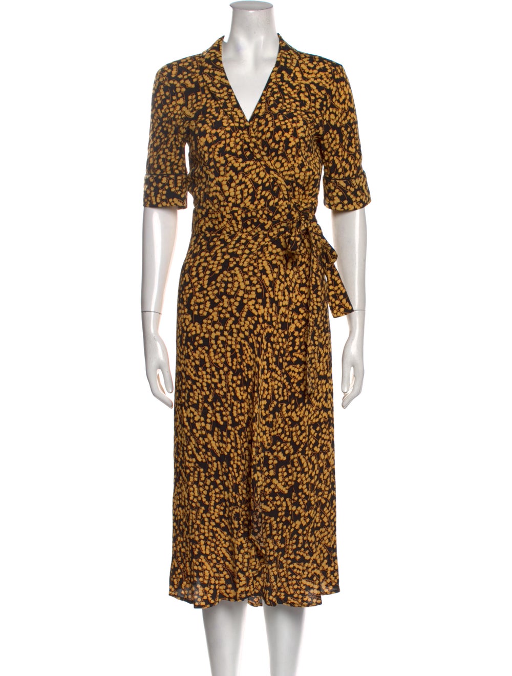 Ganni Printed Midi Length Dress - image 1