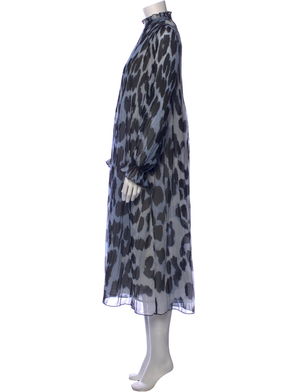 Ganni Animal Print Long Dress - image 2