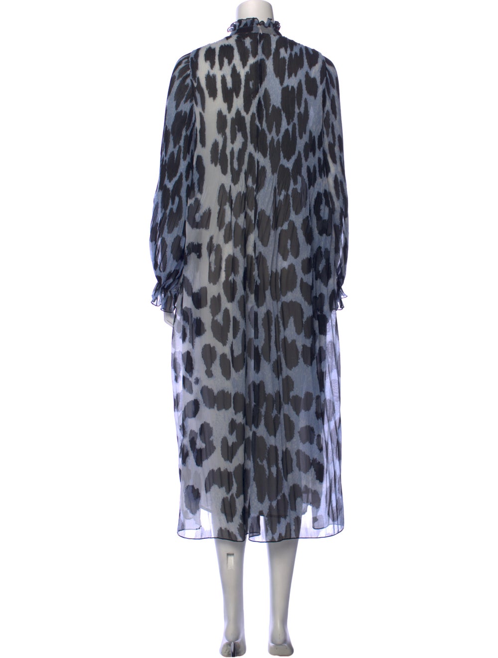 Ganni Animal Print Long Dress - image 3