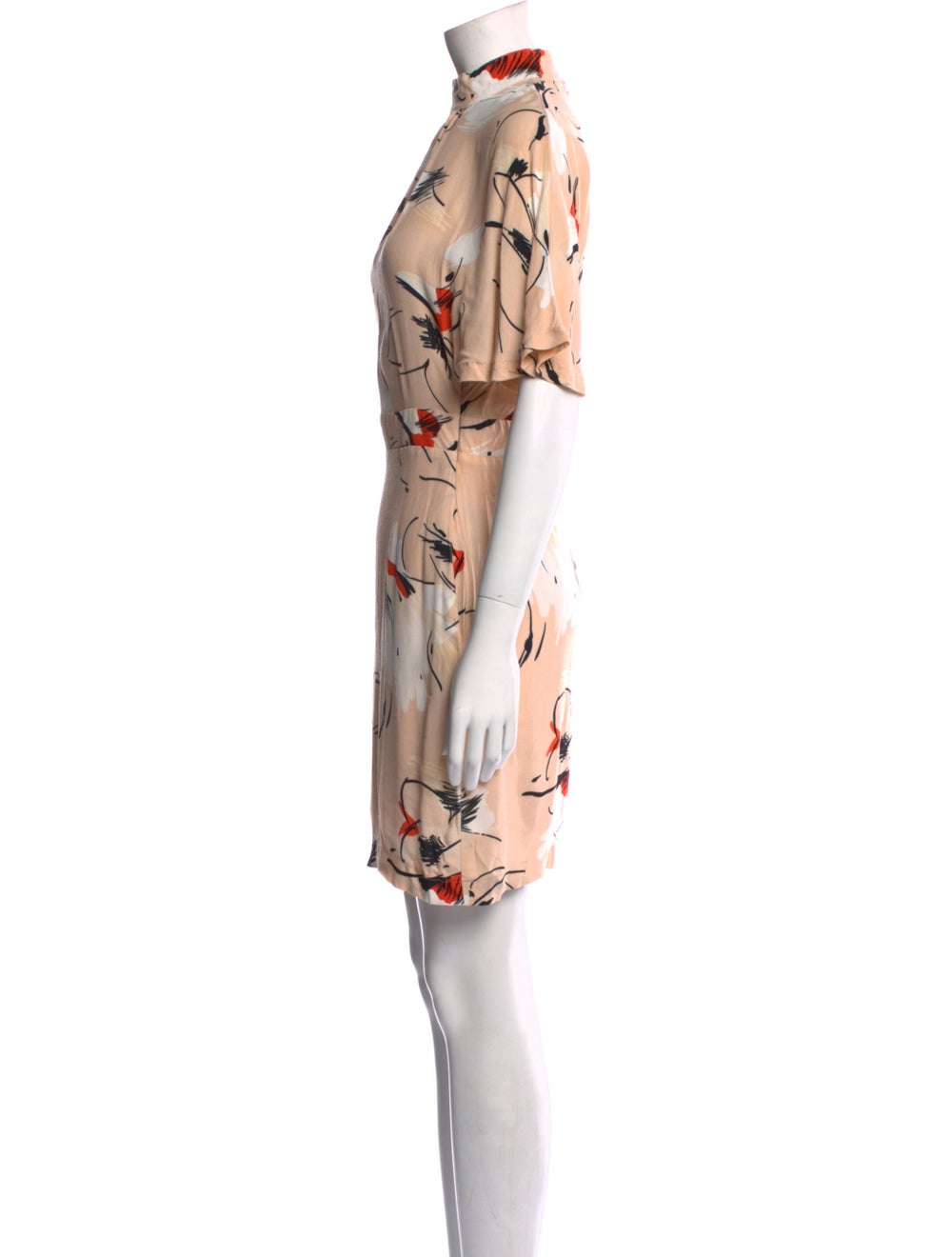 Ganni Floral Print Mini Dress - image 2