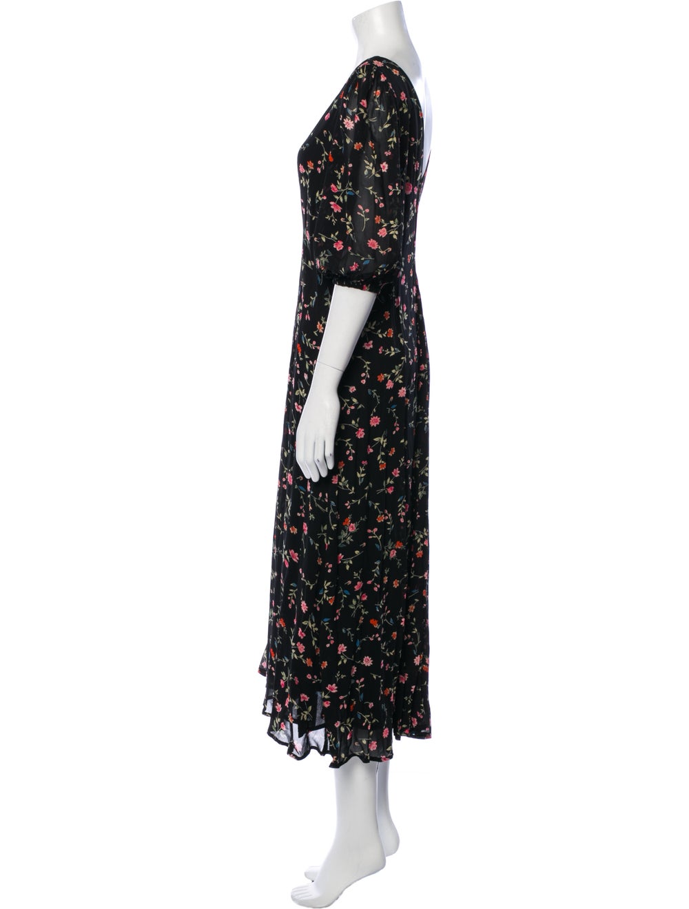 Ganni Floral Print Long Dress - image 2