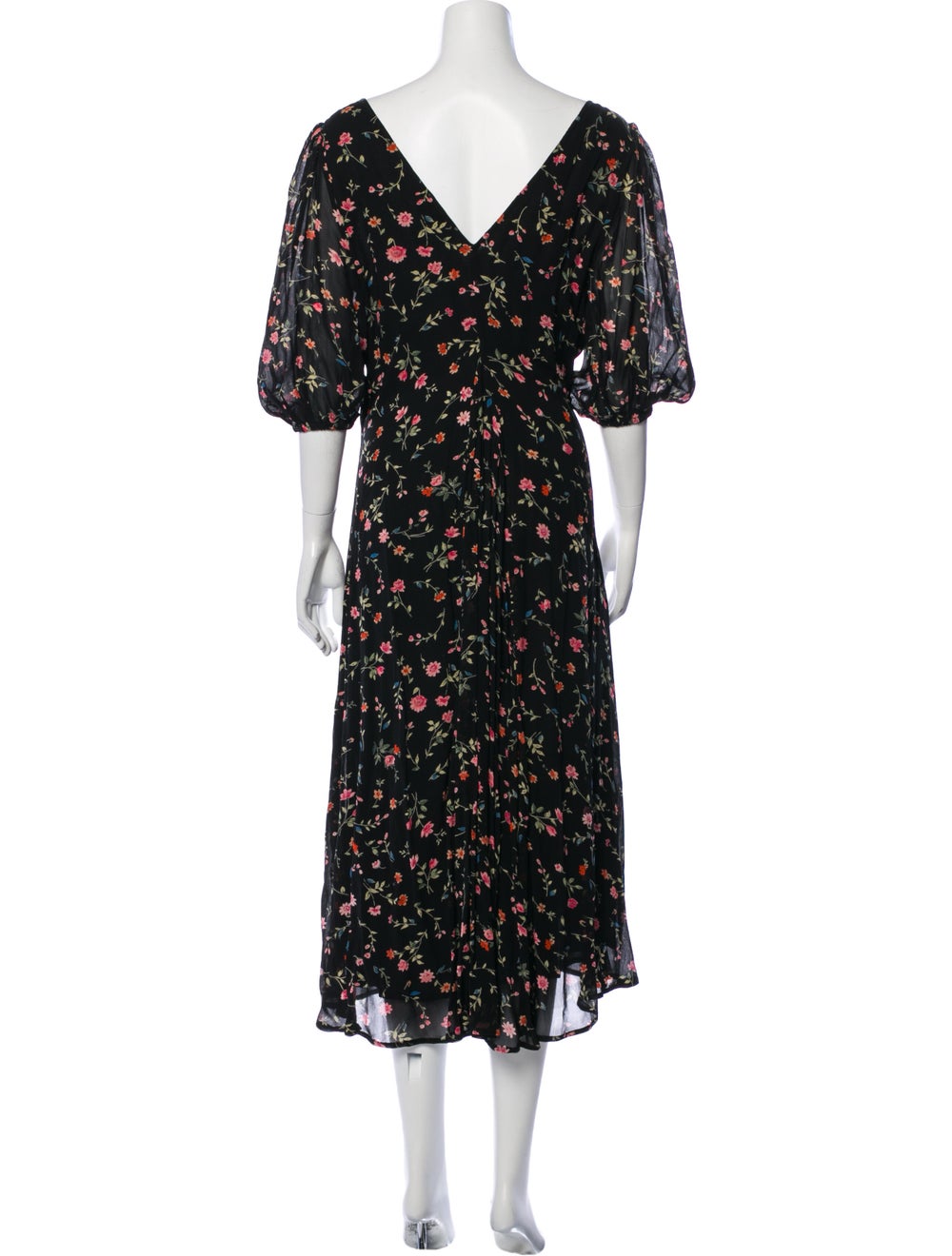 Ganni Floral Print Long Dress - image 3