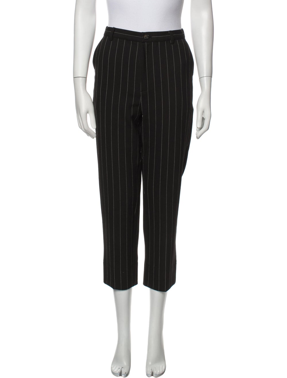 Ganni Striped Straight Leg Pants - image 1