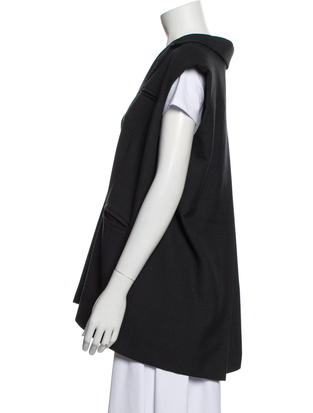 Ganni Plaid Print Vest - image 2