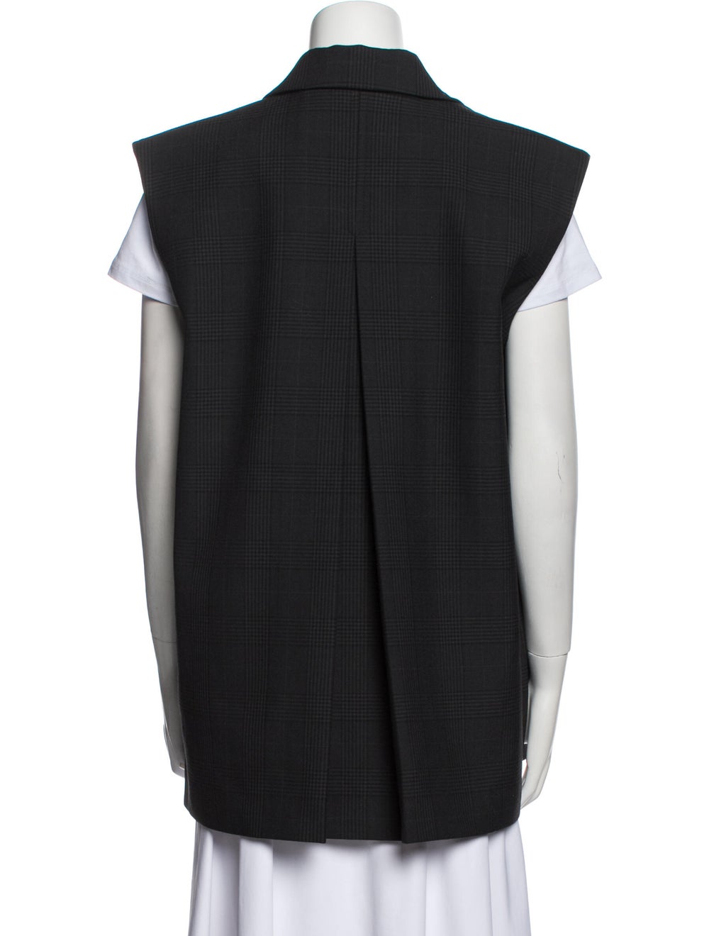 Ganni Plaid Print Vest - image 3