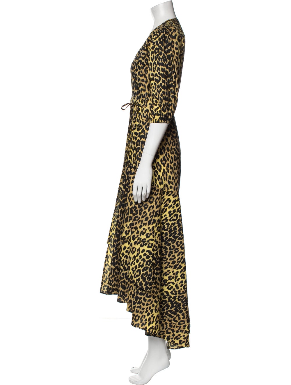 Ganni Animal Print Long Dress - image 2