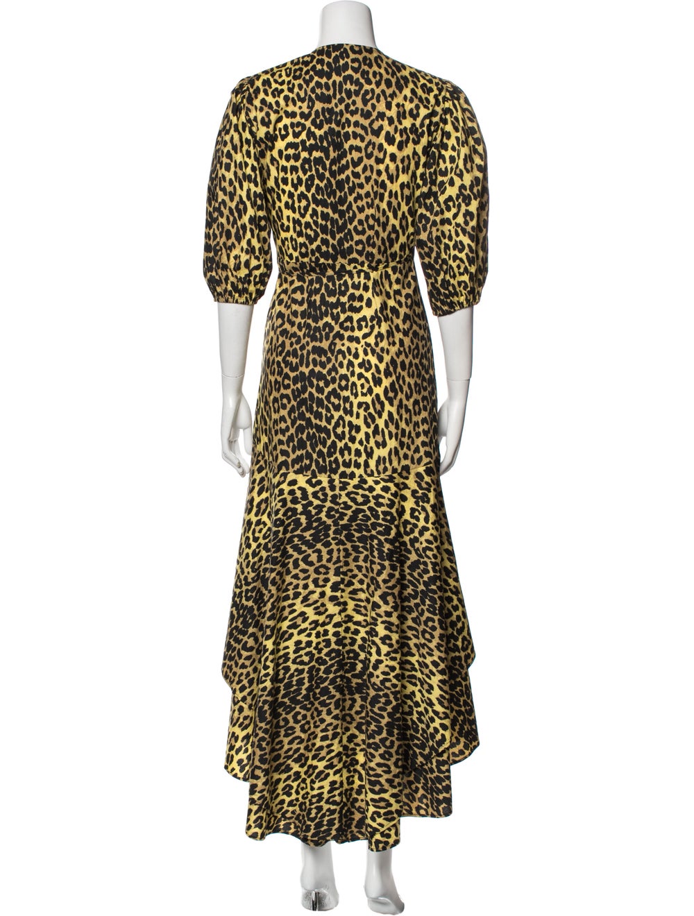 Ganni Animal Print Long Dress - image 3