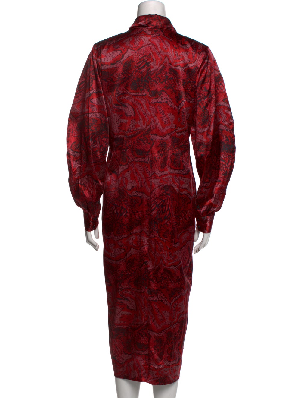 Ganni Silk Midi Length Dress - image 3