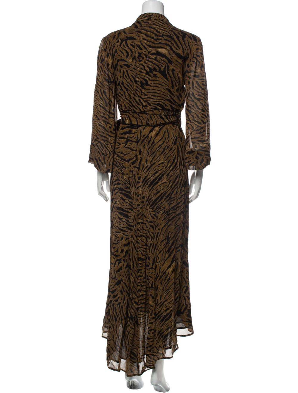 Ganni Animal Print Long Dress - image 3