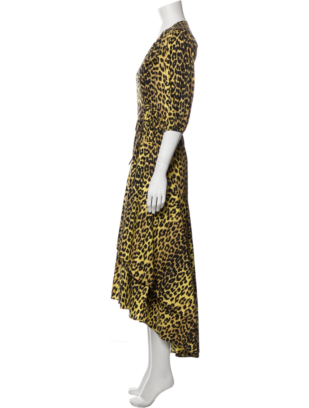 Ganni Animal Print Long Dress - image 2