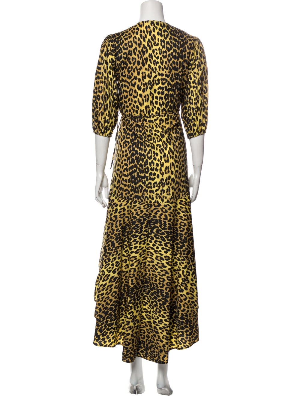 Ganni Animal Print Long Dress - image 3