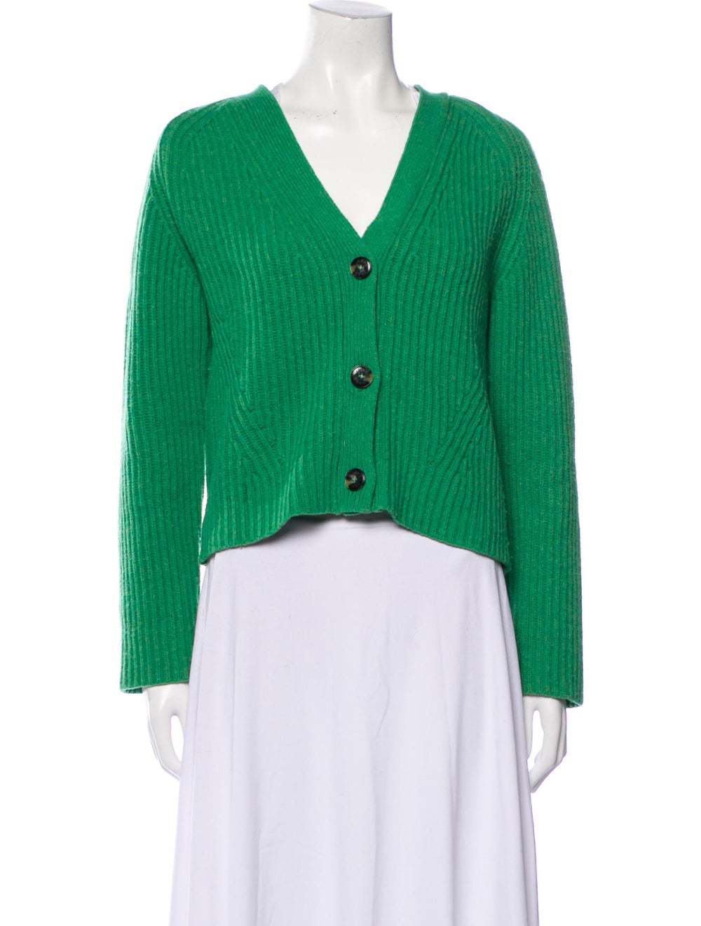 Ganni V-Neck Sweater - image 1