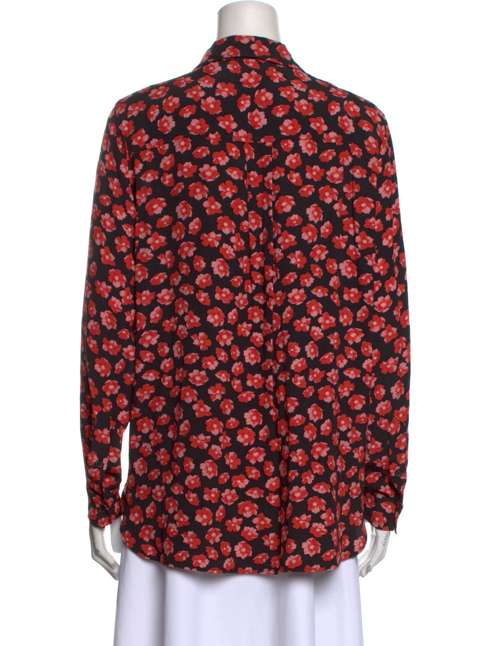 Ganni Printed Long Sleeve Blouse - image 3