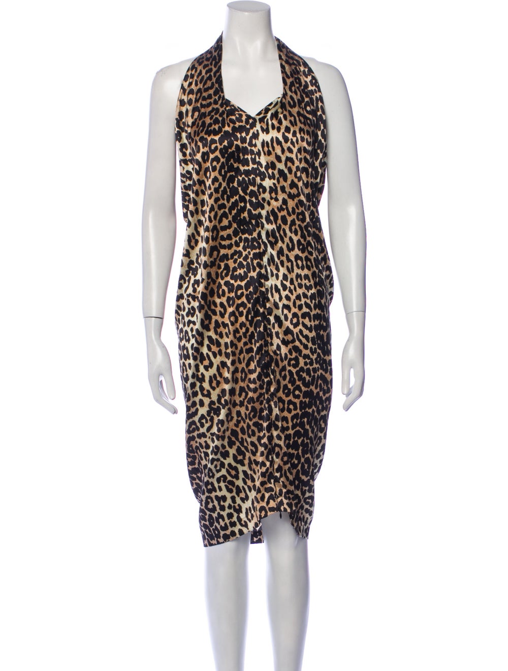 Ganni Silk Mini Dress - image 1