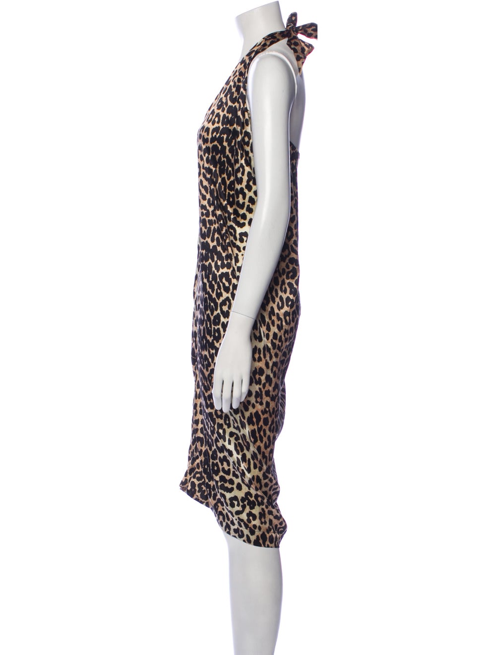 Ganni Silk Mini Dress - image 2
