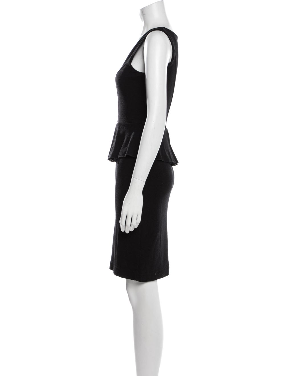 Ganni V-Neck Mini Dress - image 2