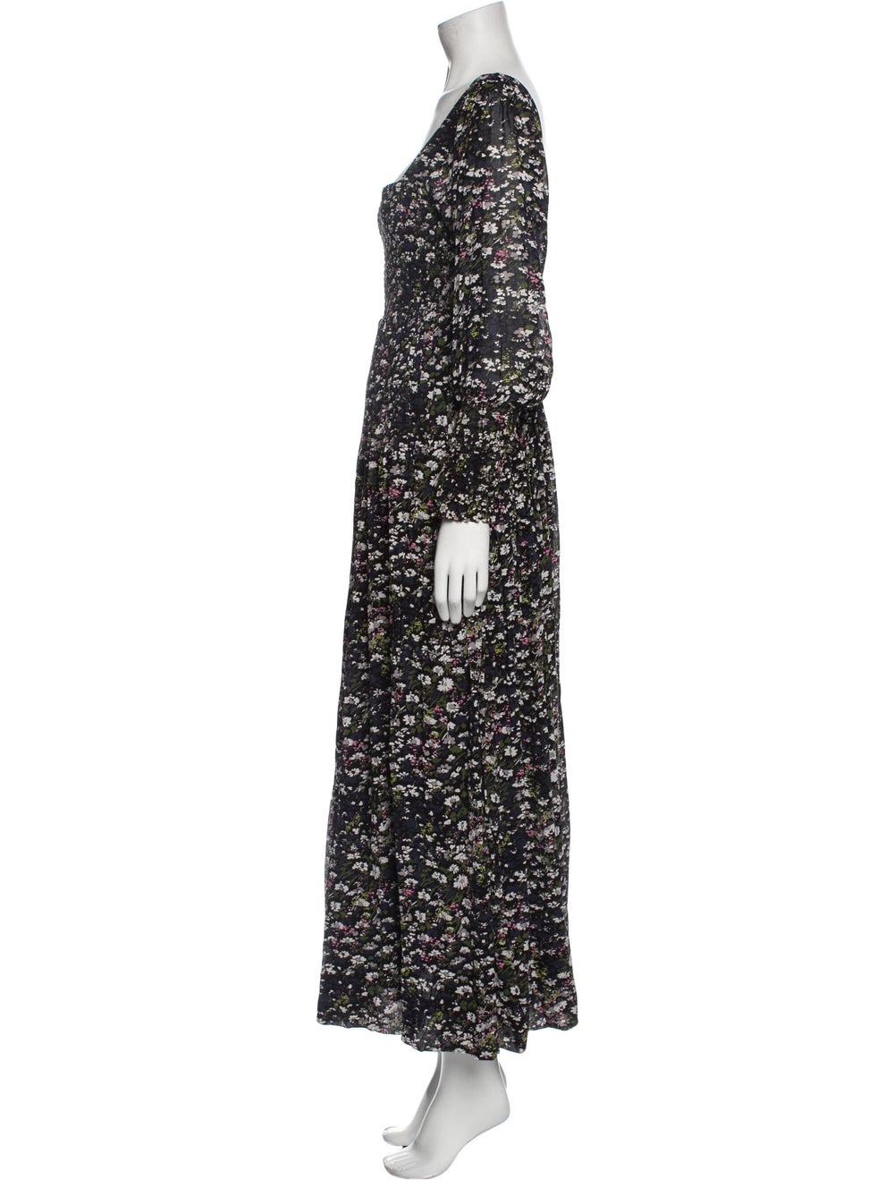 Ganni Floral Print Long Dress - image 2