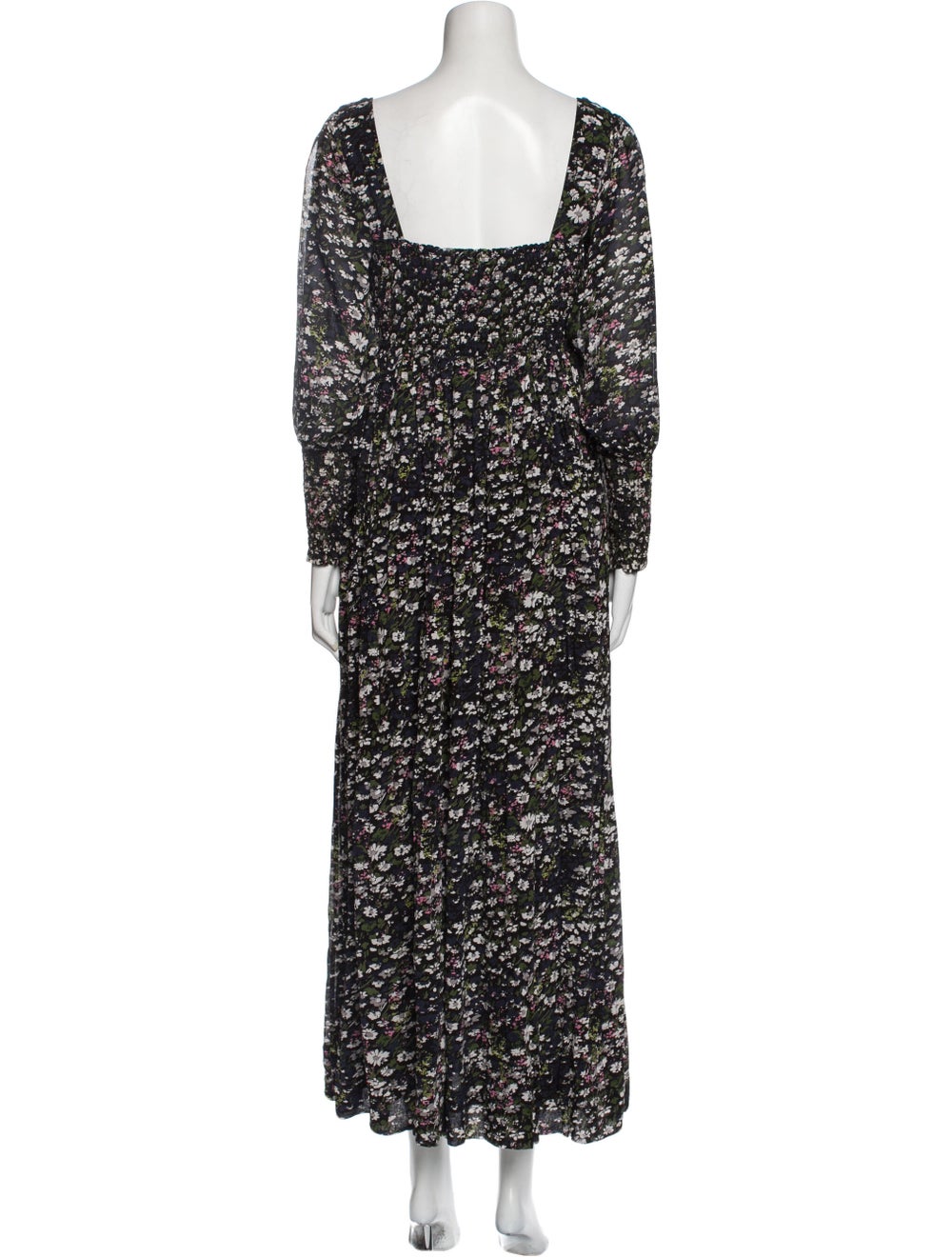 Ganni Floral Print Long Dress - image 3