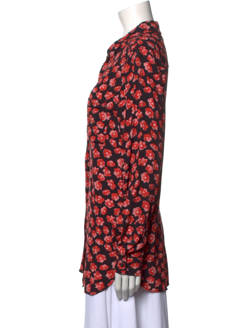 Ganni Printed Long Sleeve Tunic - image 2