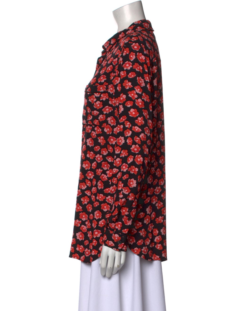 Ganni Printed Long Sleeve Tank Top - image 2