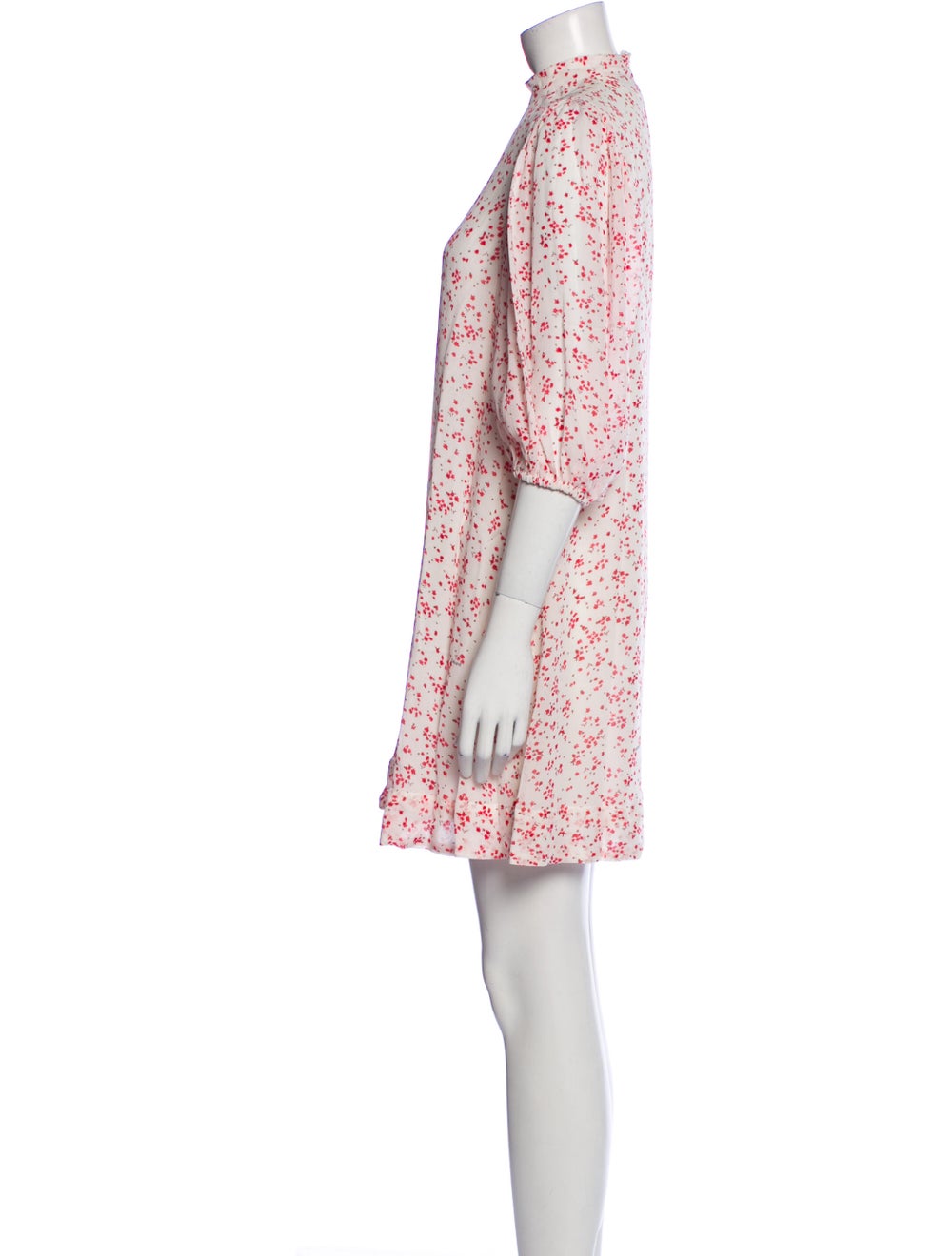 Ganni Floral Print Mini Dress - image 2