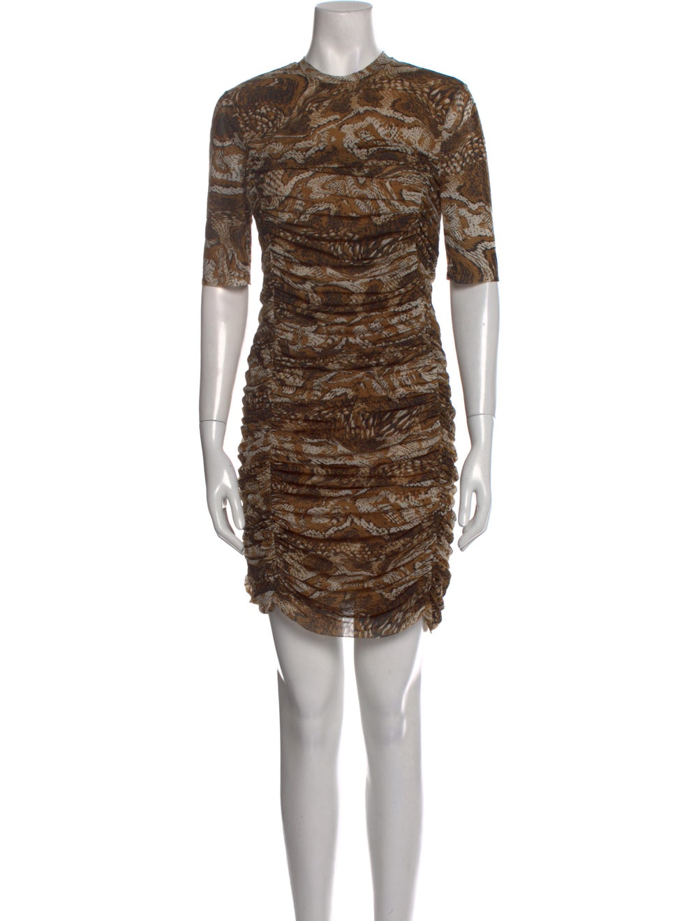 Ganni Printed Mini Dress - image 1
