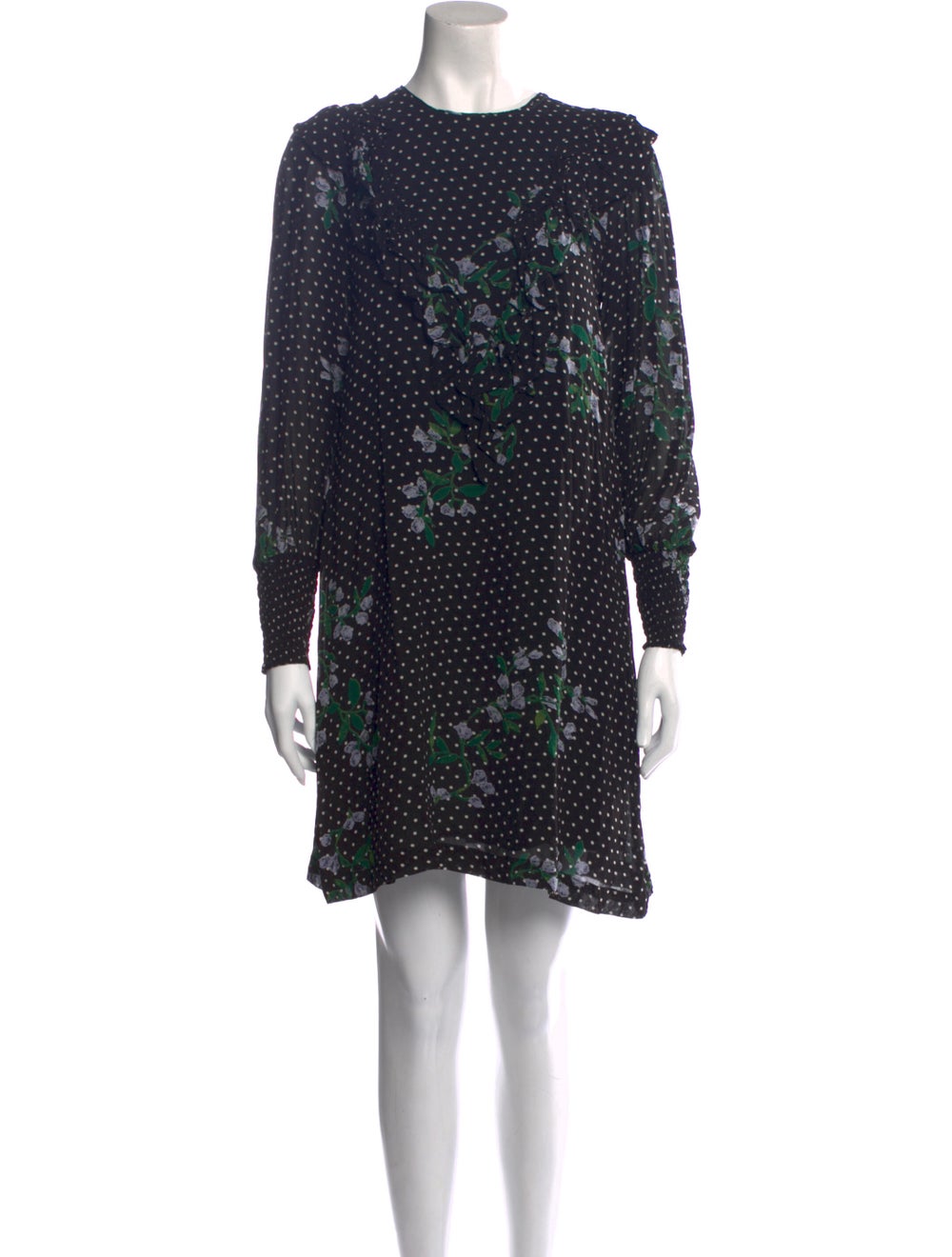 Ganni Printed Mini Dress - image 1