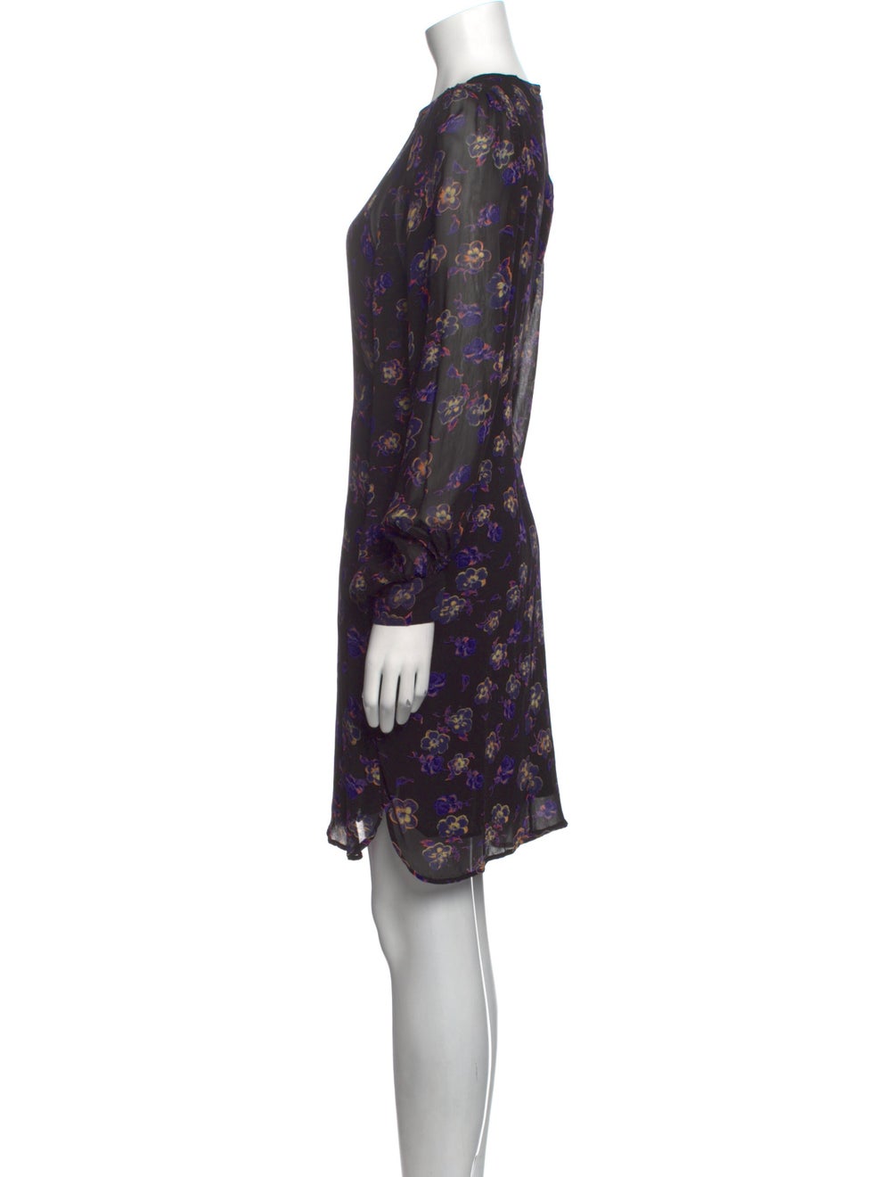 Ganni Floral Print Mini Dress - image 2