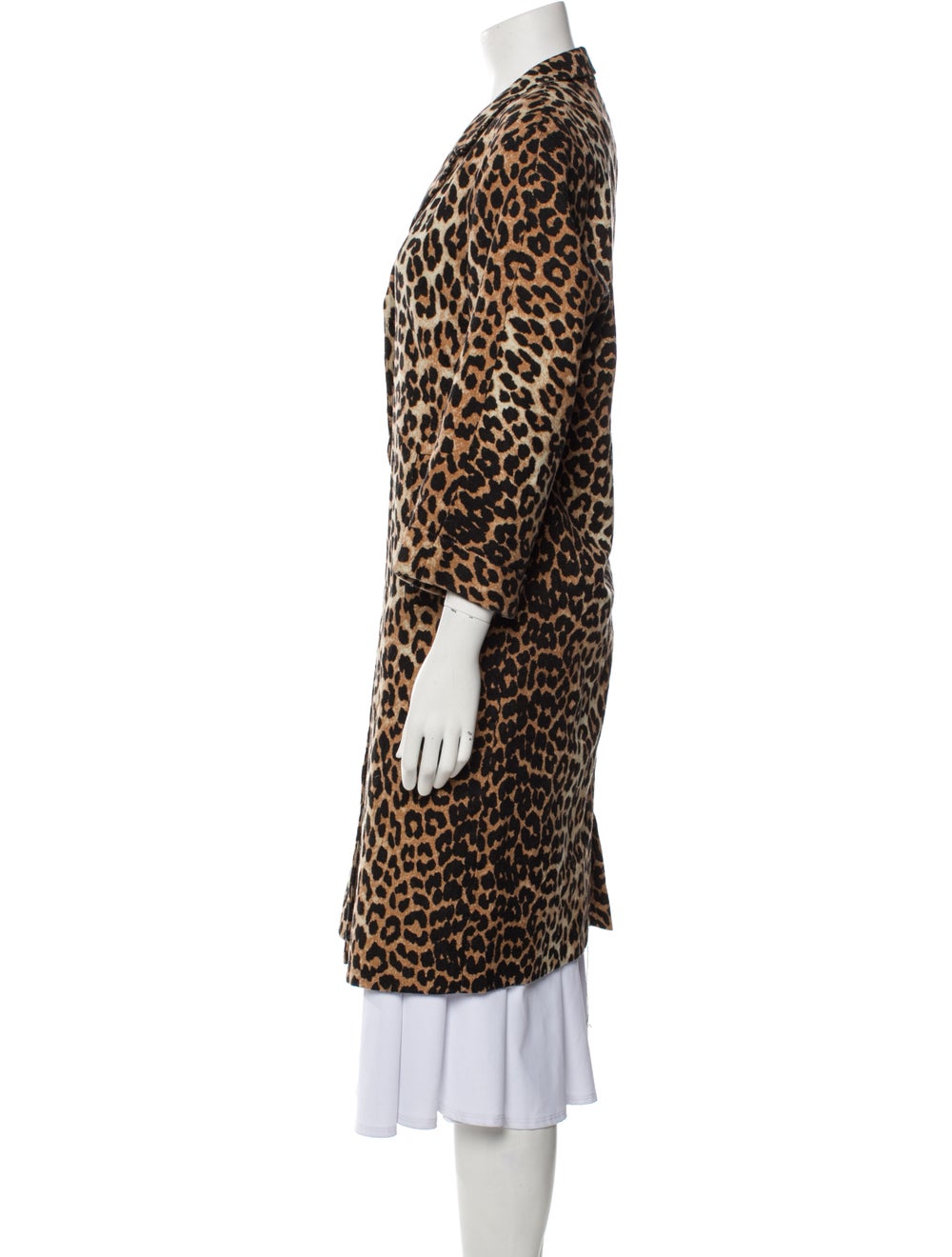Ganni Animal Print Coat - image 2
