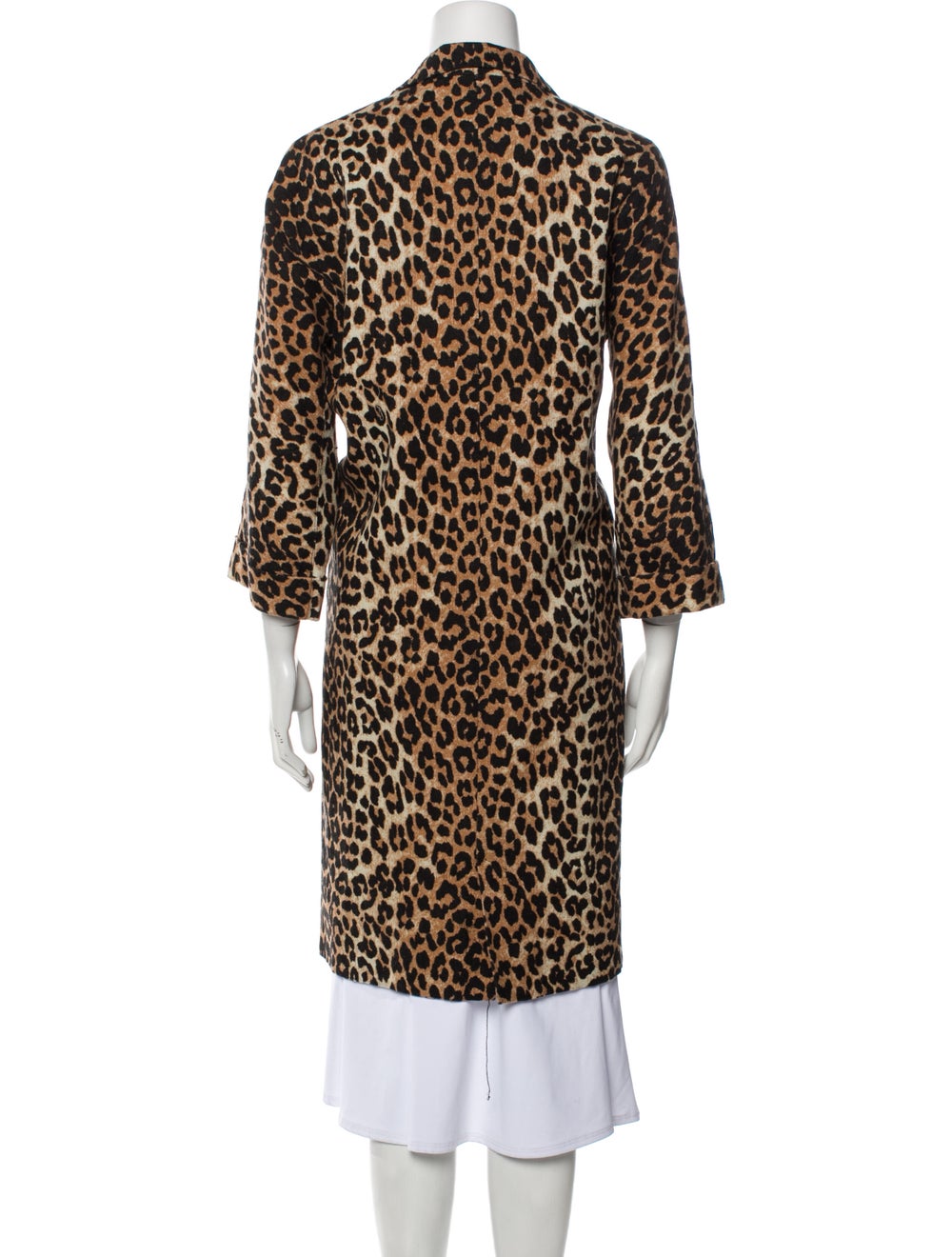 Ganni Animal Print Coat - image 3